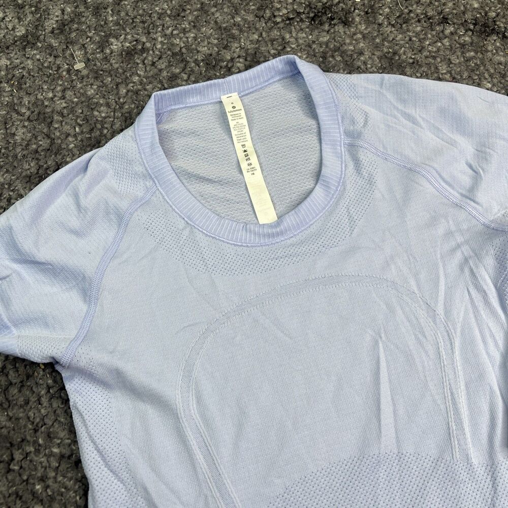Lululemon Swifty Tech  Ss Crew Lavender Size 8 NWT